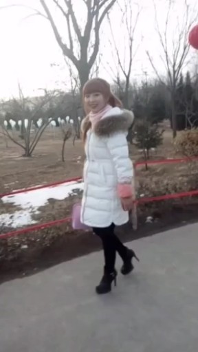 水上乐园冻成狗