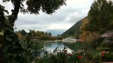 这是云南古城的公园