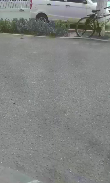 在户外今天阴天天气到下雨