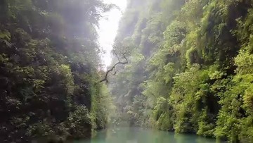 湖北鹤屏山大峡谷风景点