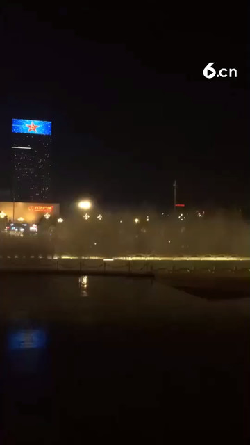 南昌八一起义纪念广场红色曲喷泉