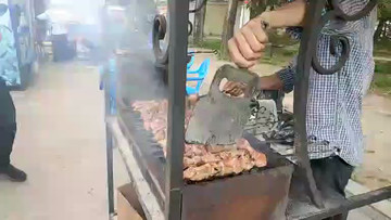 俄罗斯公园吃饭