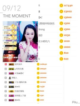 李沐汐古筝主播照片