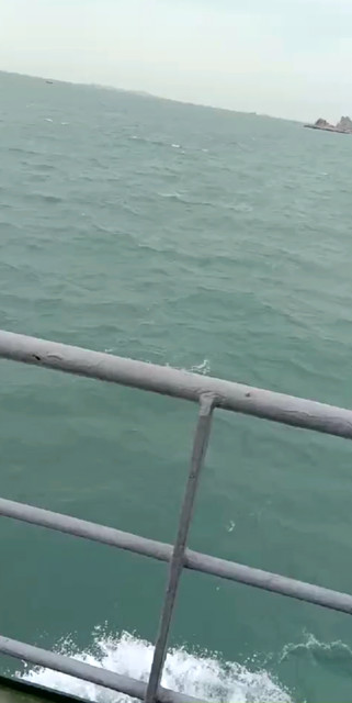 南日岛，风急浪高！