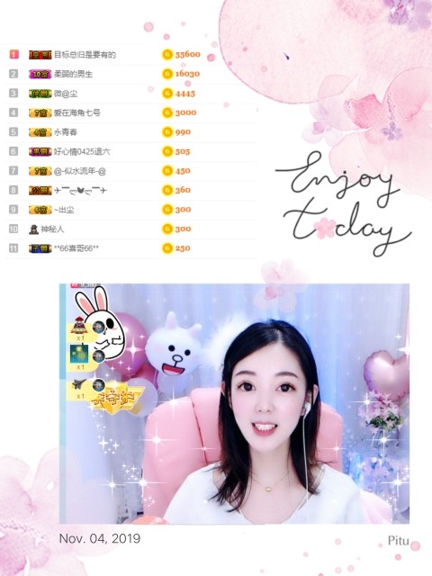 新主播🐰大眼兔兔休的主播照片