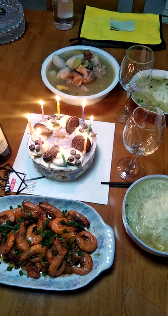 祝老婆生日快乐。😜😜😜