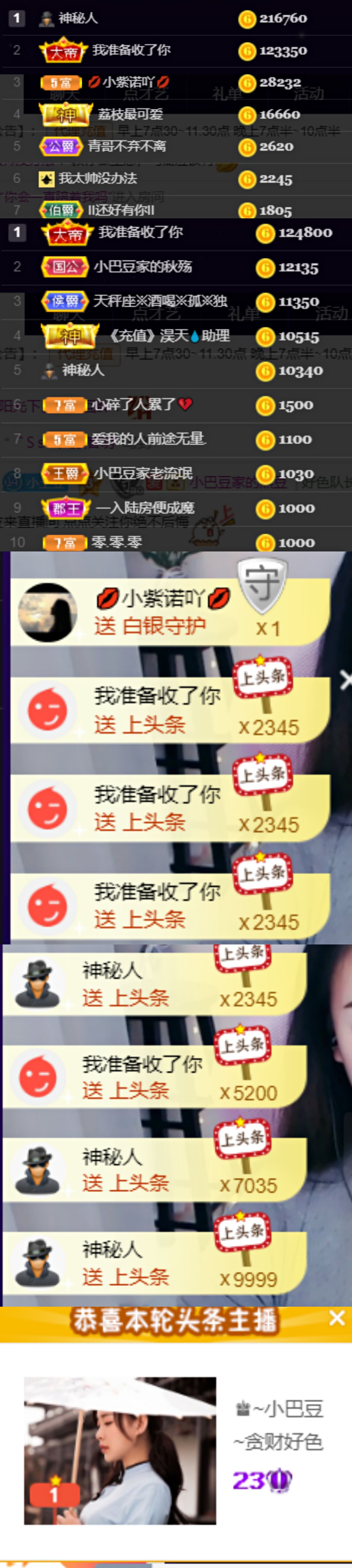 ♚~小巴豆~贪财好色的图片
