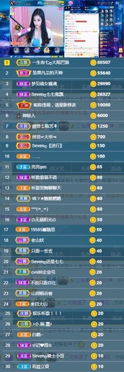Sevenღ你七七呀主播照片