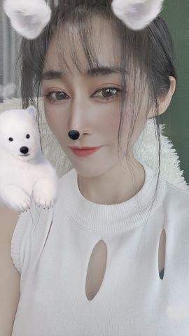艾沫;军训哇！主播照片