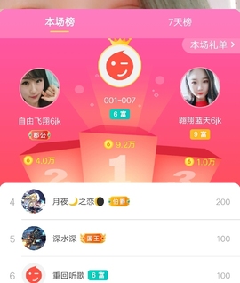 暖心晚上播主播照片