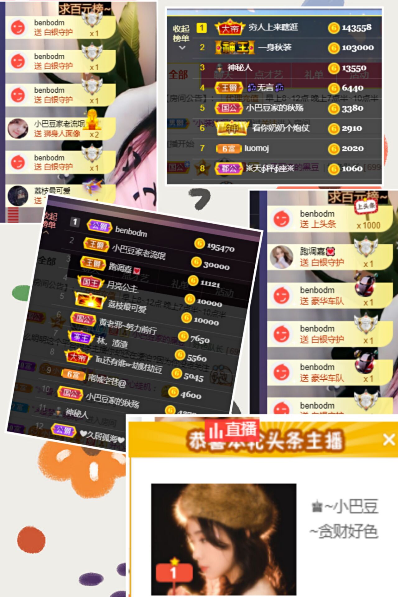 ♚~小巴豆~贪财好色的图片