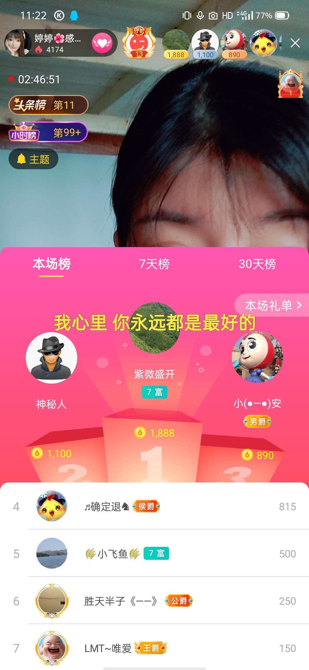 婷婷💕感恩有你陪伴的图片
