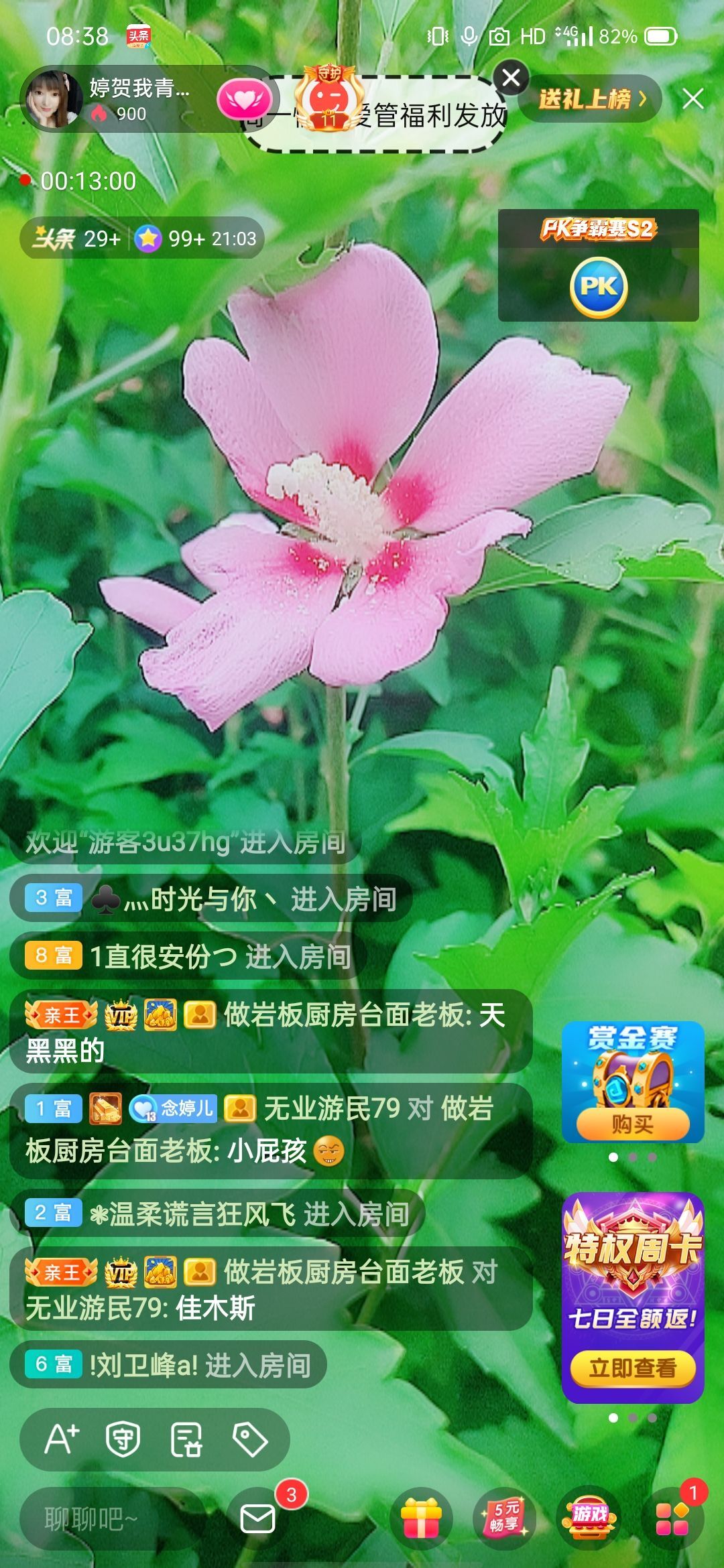 婷婷💕感恩有你陪伴的图片