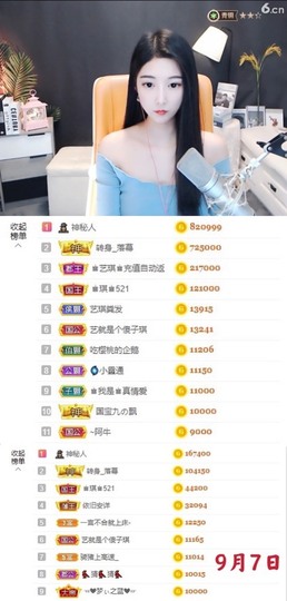 ♚艺琪♚充值代理主播照片