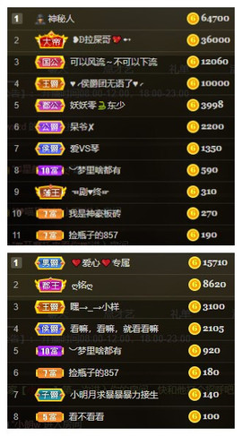 小明月惧怕开播，休主播照片