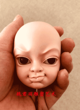 魏君丽雕像艺术主播照片