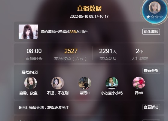 若兮-身体不好休养中主播照片