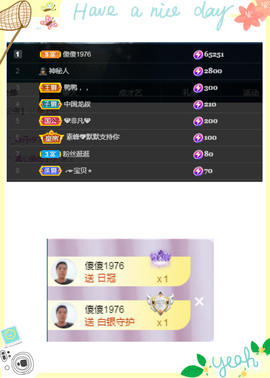 ╭☞呆呆主播照片