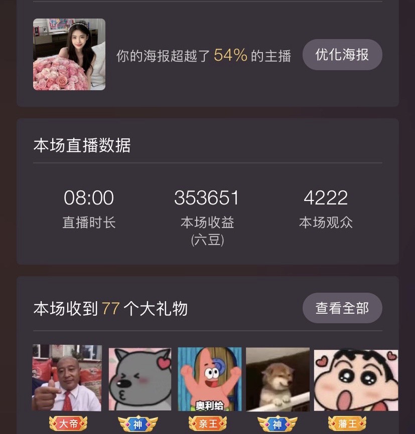 娜扎🧸阑尾炎休三天的图片