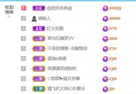 金麒麟安静唱歌🎤主播照片