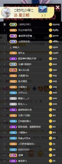 沁馨ღ求百元榜主播照片