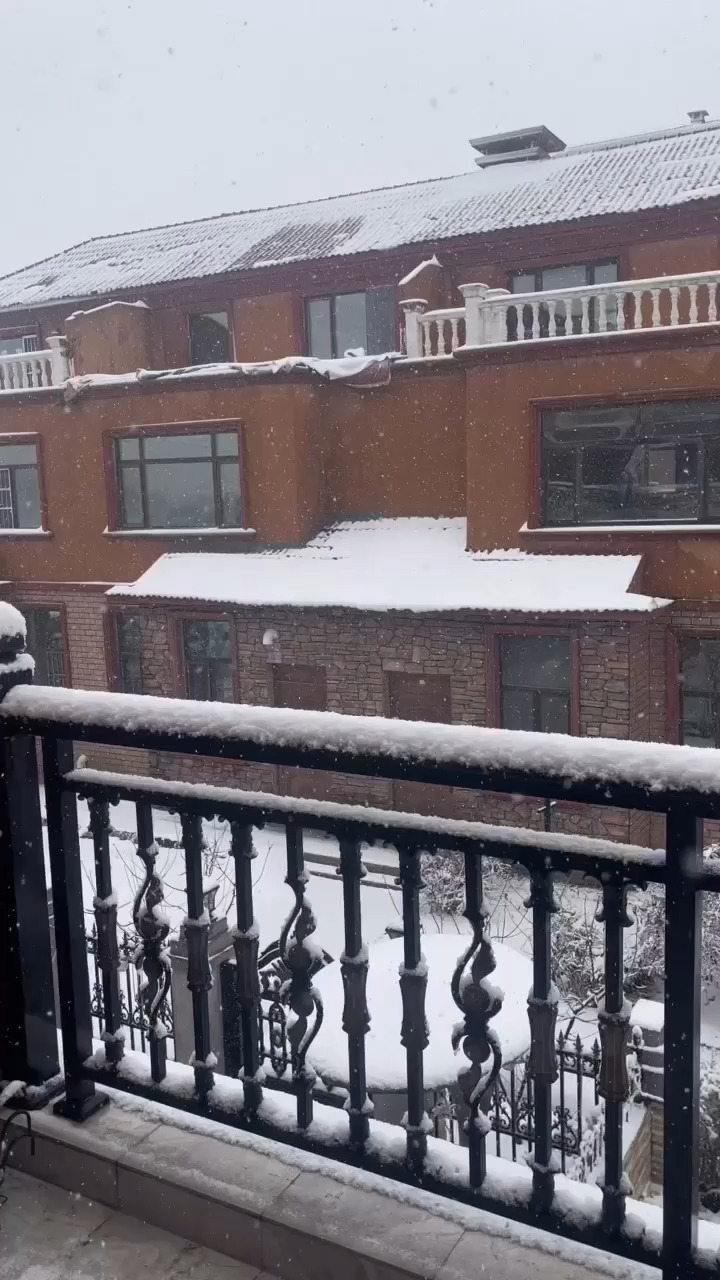 下雪了～