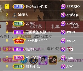 保护我方小北主播照片