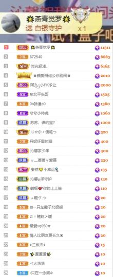 沁馨ღ求百元榜主播照片