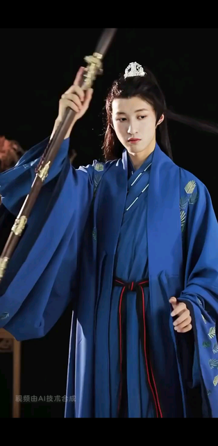 古装照，小小的皮一下