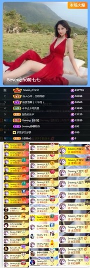 Sevenღ你七七呀主播照片