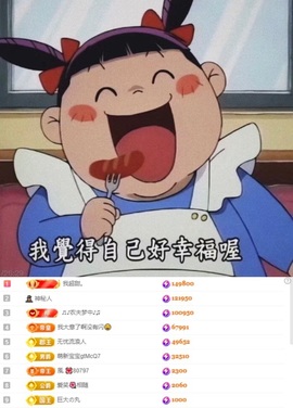 谁的糖。主播照片