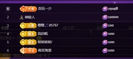 晴丫！求个百元榜主播照片
