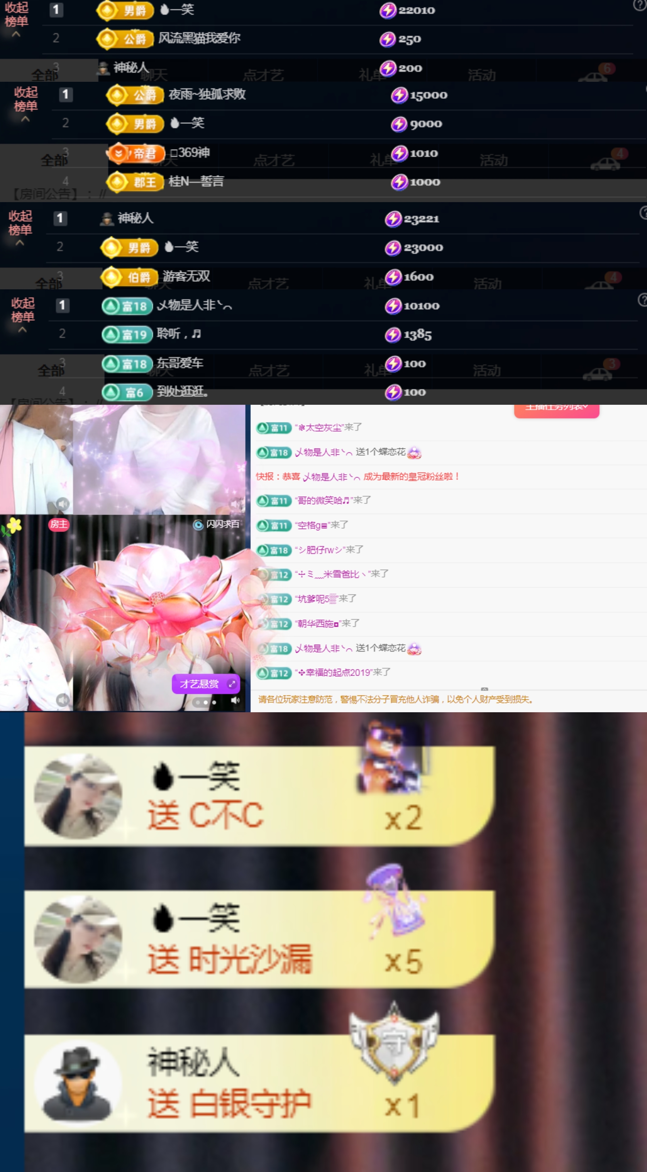 小灵鹤主播图片