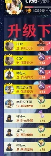 美的虎喜欢的角色主播照片