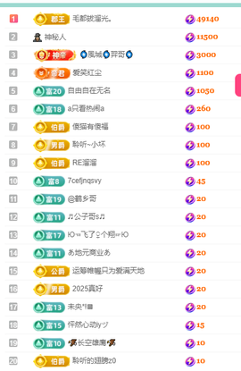 聆听恭贺北哥荣升帝圣主播照片