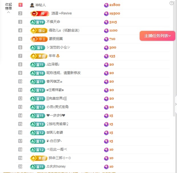 小汐??的主播照片