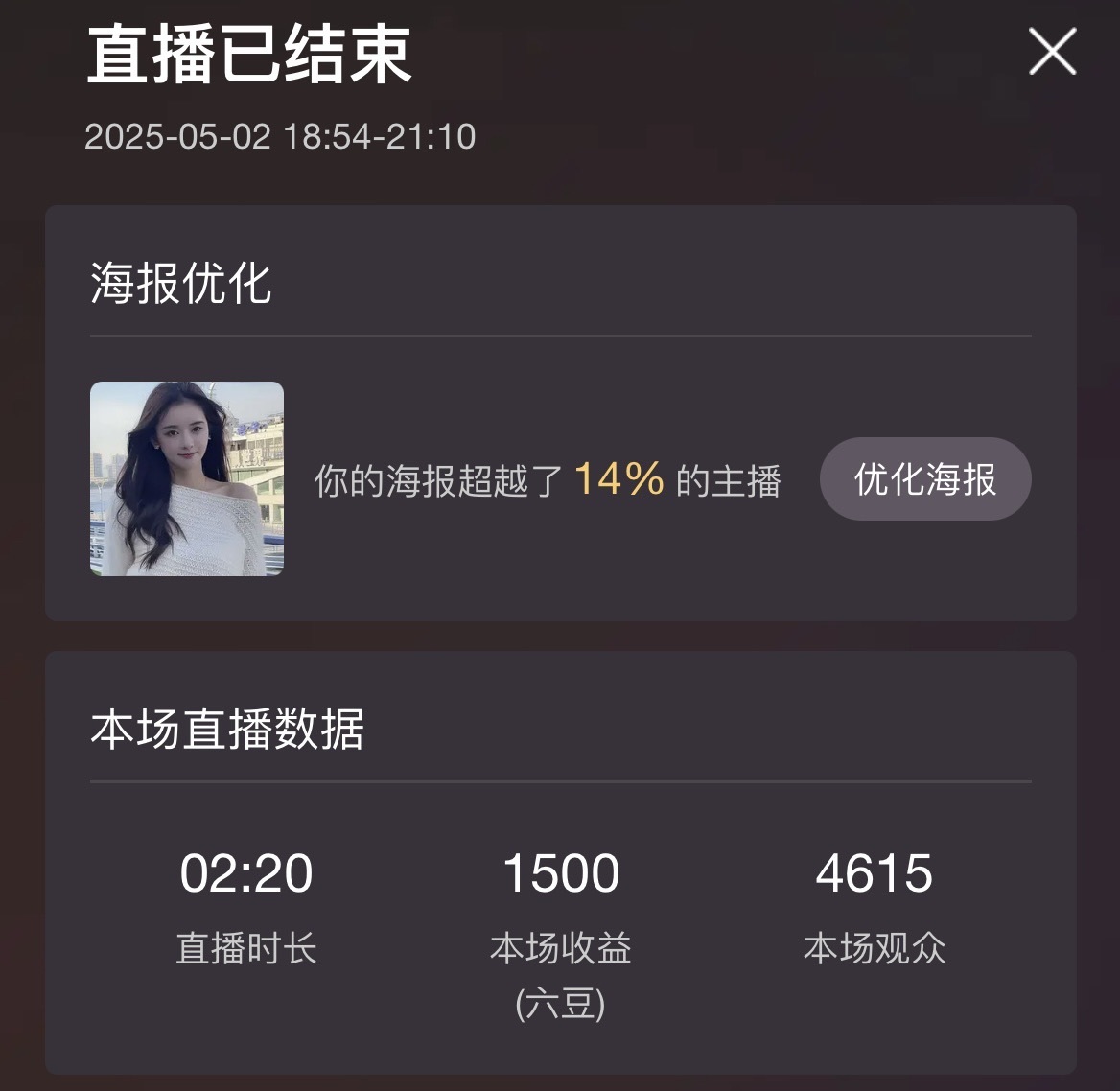 果果～风生水起的主播照片