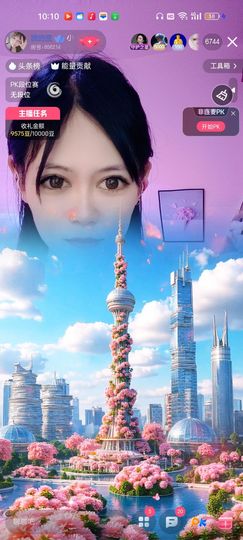 小土豆台球公主主播照片