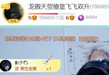 龙傲天贺撩皇飞飞双升主播图片
