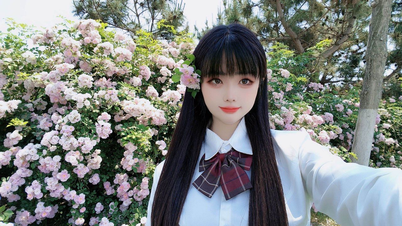 妞妞骑行中国的图片