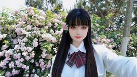 妞妞骑行中国主播照片