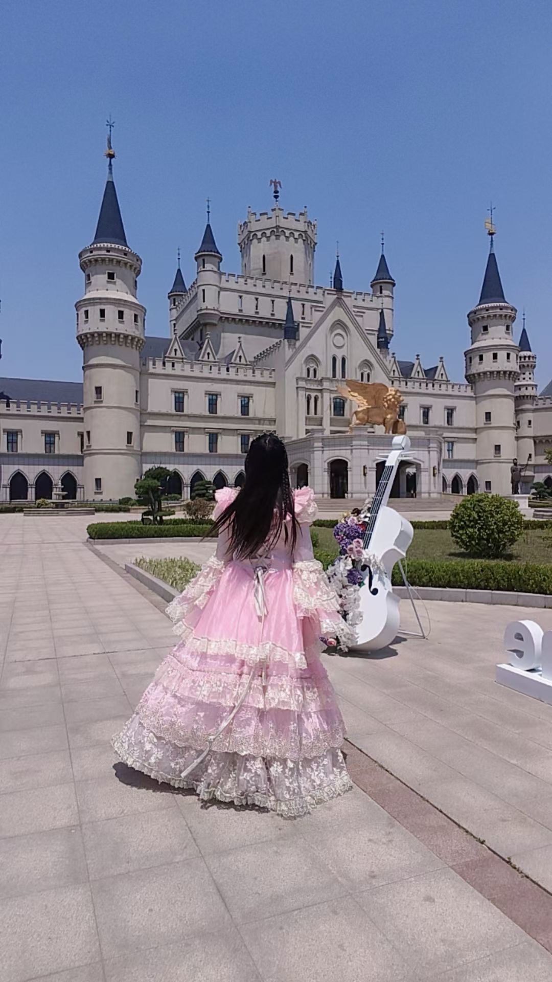 妞妞骑行中国的图片