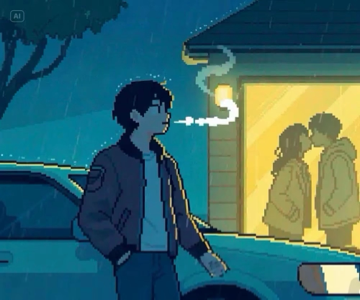 贴贴画^海报