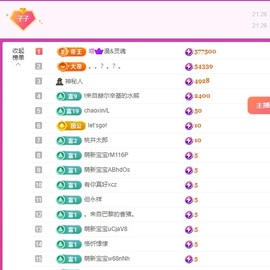 欣欣子。主播照片