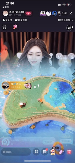 鑫欣子求升级！主播照片