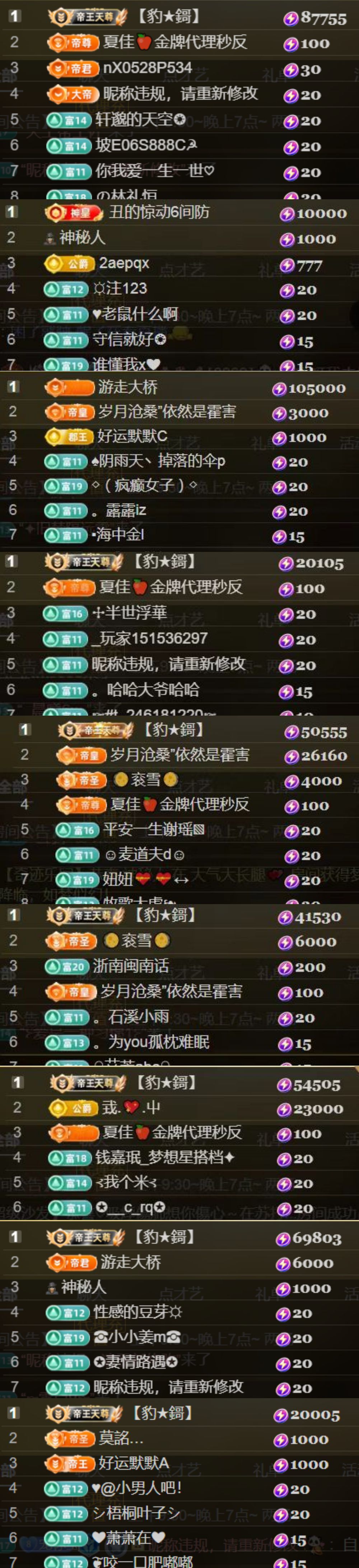 💞天宝💞军训5排主播图片