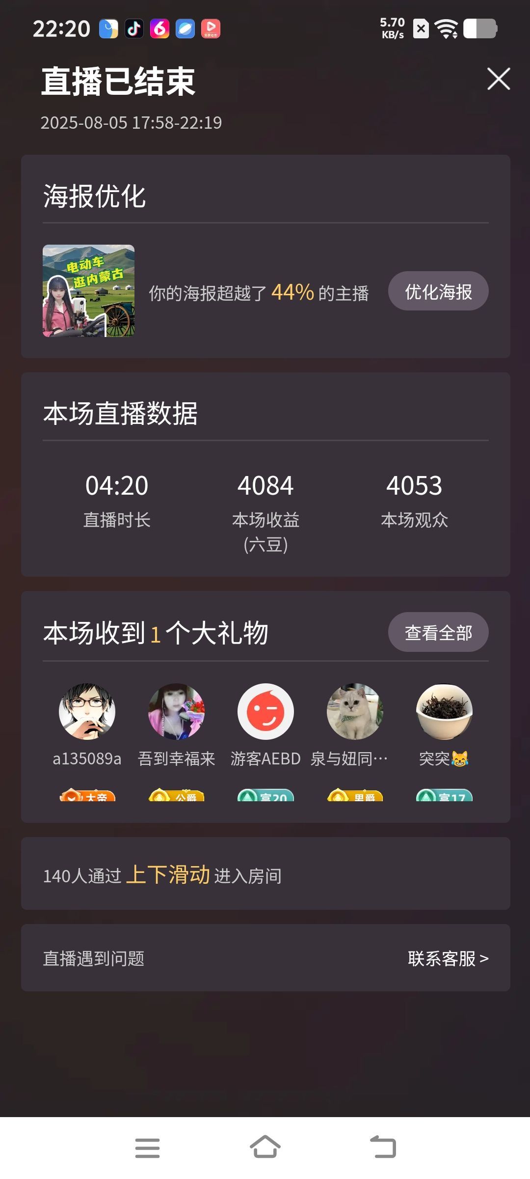 妞妞骑行宁夏银川的主播照片