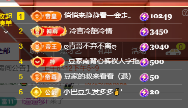 ♚~小巴豆~贪财好色主播图片