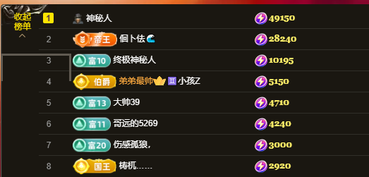 依芝の求百元榜主播图片