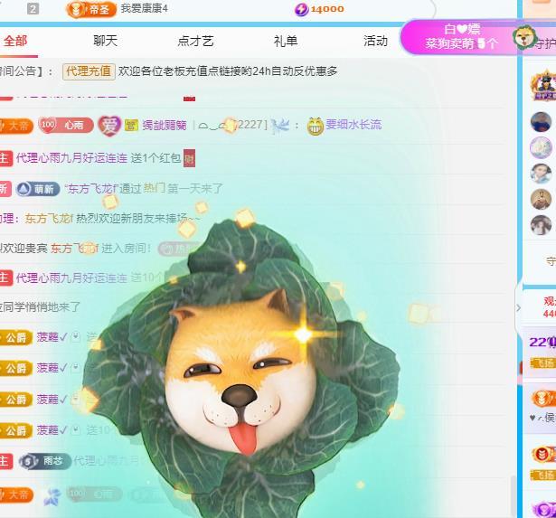 代理心雨九月好运连连主播图片